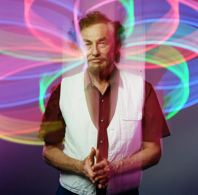 Paul with lasers