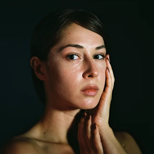 Ukrainian woman close-up