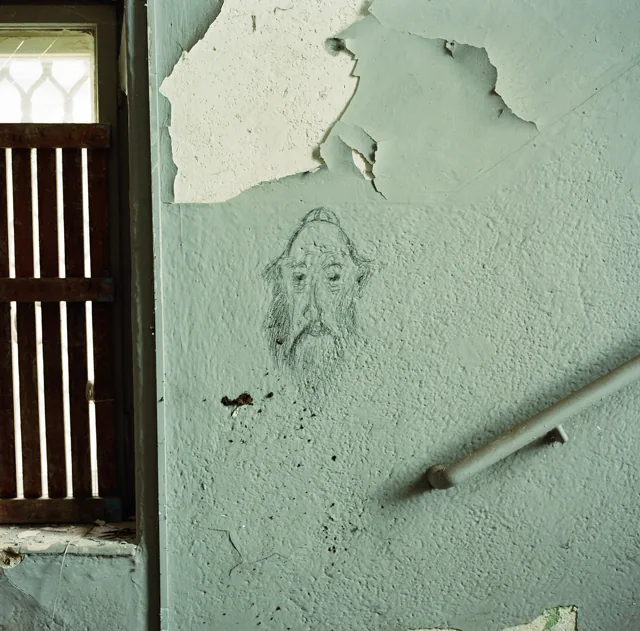 Jew man pen graffiti